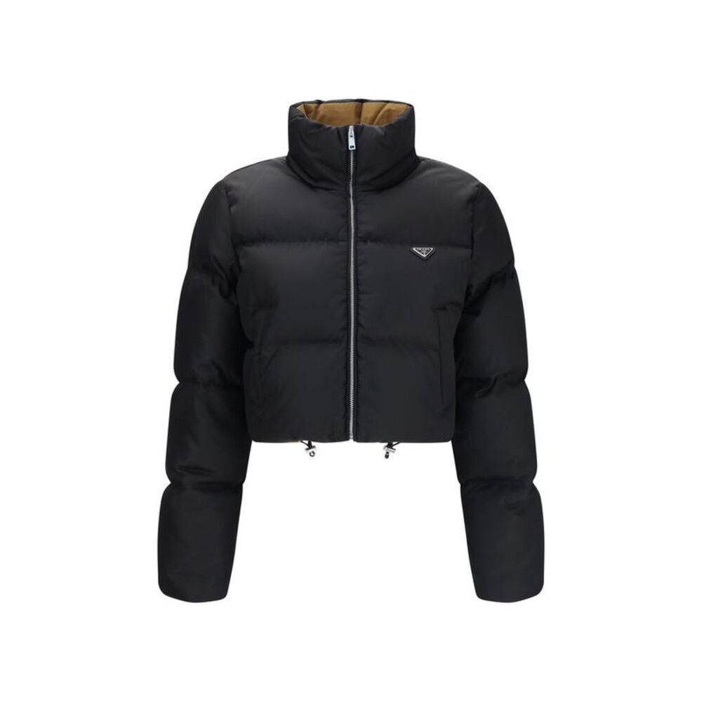 Prada Black Goose Down Full-Length Women's Jacket